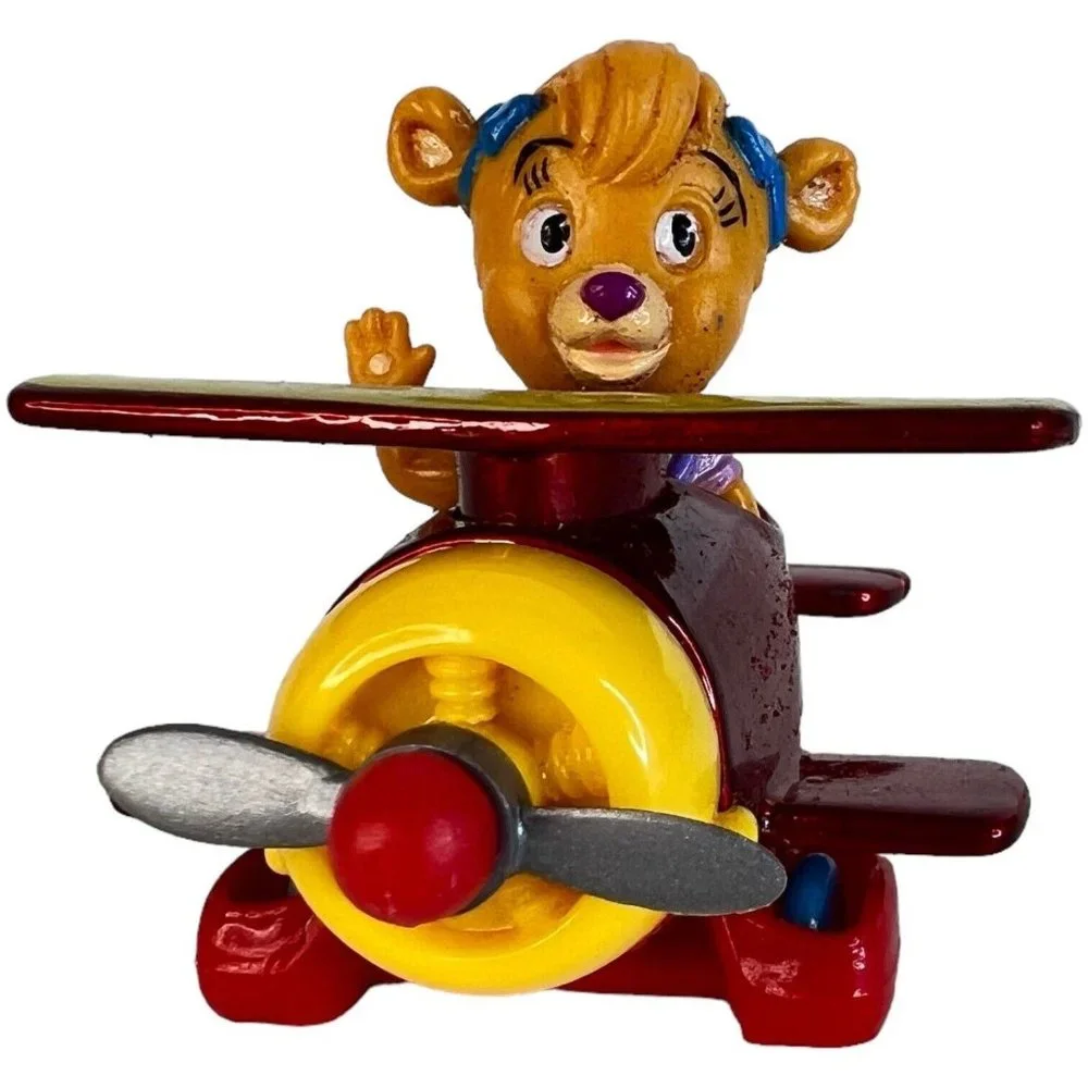 3 McDonalds Happy Meal Toys 1990 Disney Tail Spin Die Cast Metal Airplanes Molly - Picture 2 of 13